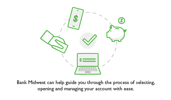 Fortress Union Bank can help guide you through the process of selecting, opening and managing your account with ease.