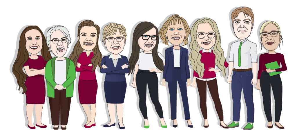 Illustration of Fortress Union Bank ITM Video Team